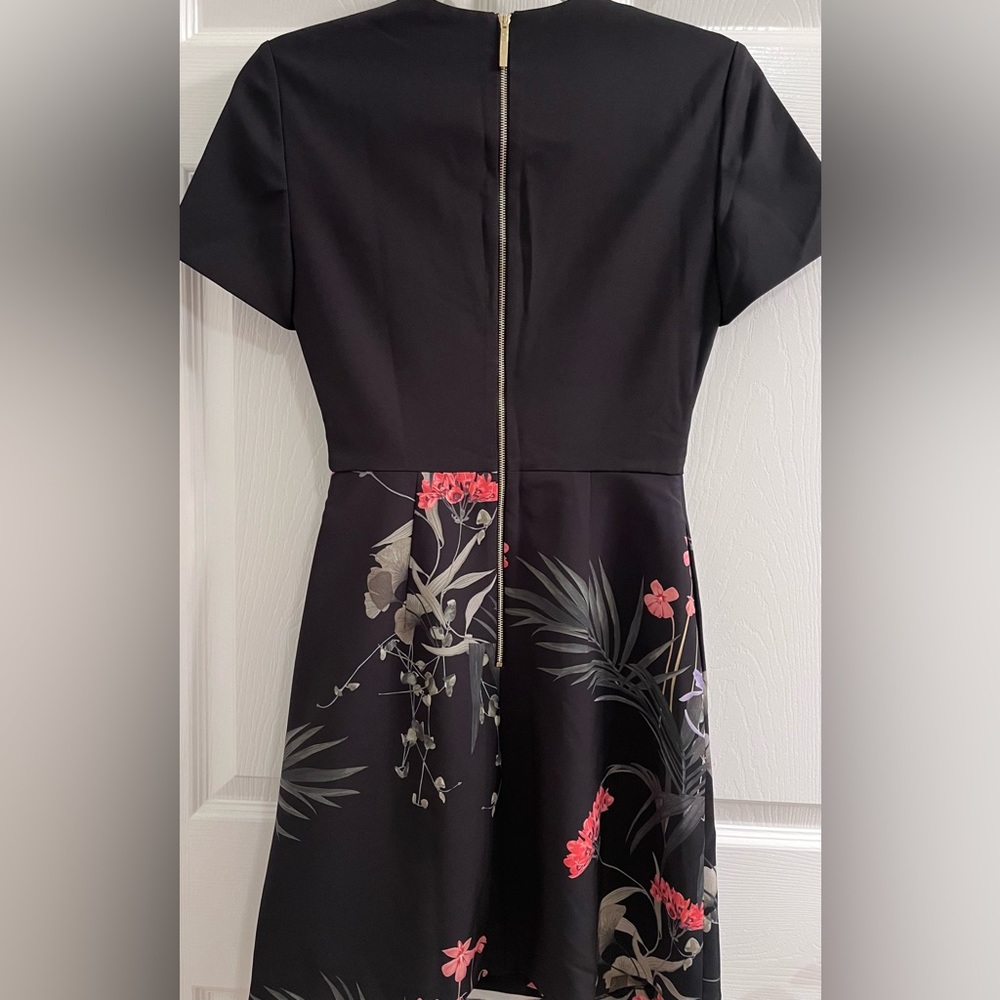 Ted Baker London Mizalia Wrap Detail Skater Dress - Picture 6 of 6